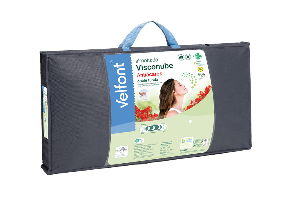 Almohada Visconube Antiácaros Velfont