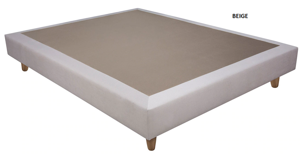 Canapé de Madera Tapizado Magister Venecia Box Spring con Muelles