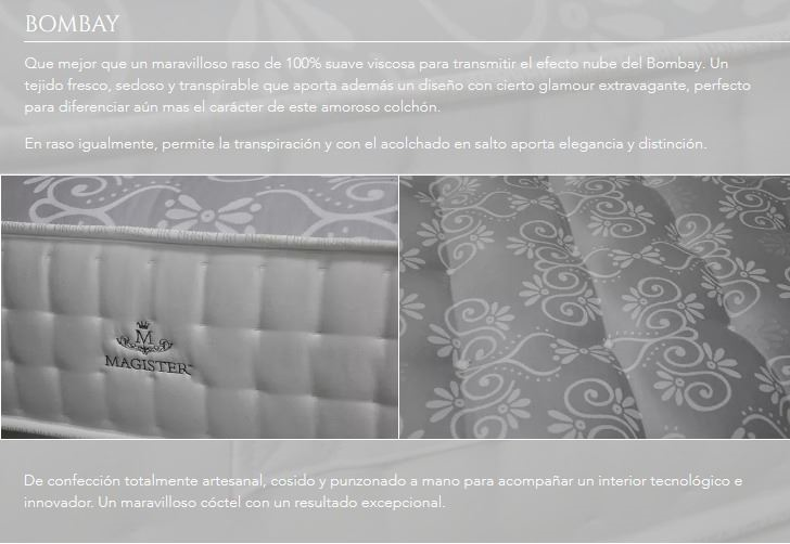 Colchón Magister Bombay 2020