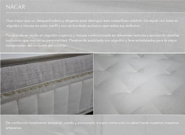 Colchón Magister Nácar 2020