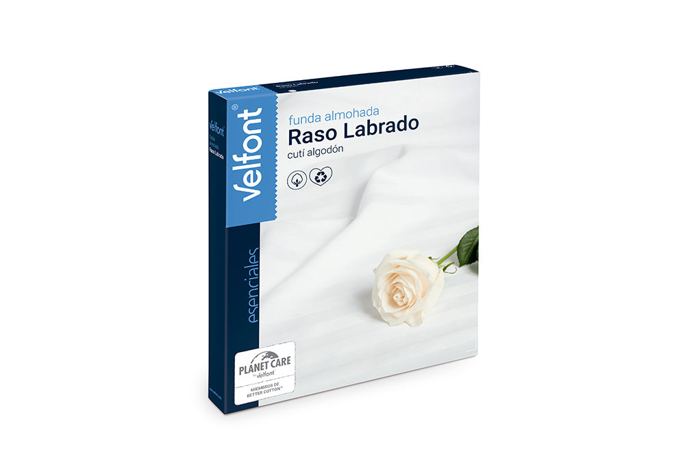 Funda de Almohada Velfont Raso Labrado