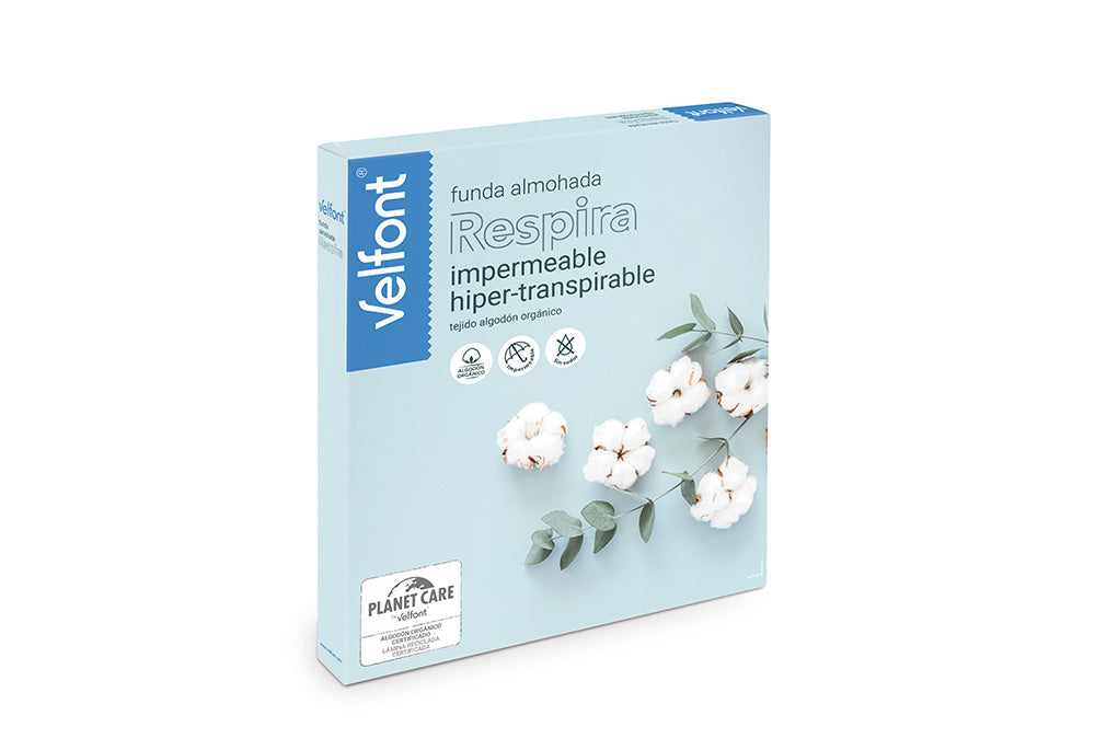 Funda de Almohada Velfont Respira Hiper-Transpirable Impermeable