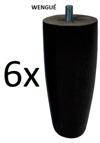 Juego de 6 Patas de Madera Magister Venecia 2020